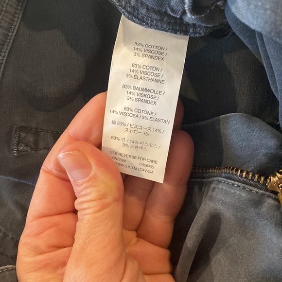 Excellent condition J. Crew toothpick pants - Picture 3 of 4